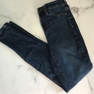 High rise jegging skinny jeans size 2